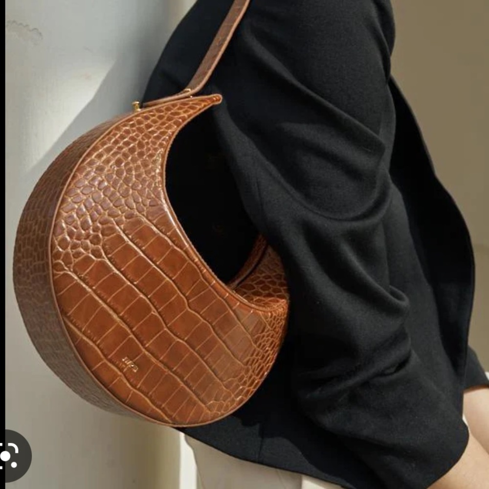 NWB JW PEI RANTAN BAG - BROWN CROC